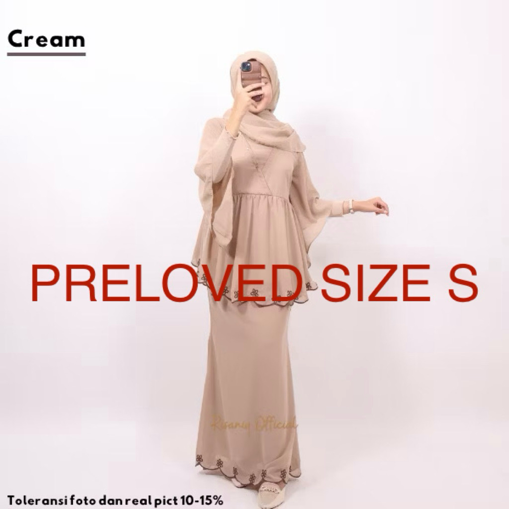 PRELOVED NADINE SET ROK RISANIQ | PRELOVED ONE SET KURUNG | PRELOVED KURUNG MALAYSIA | PRELOVED ONE 