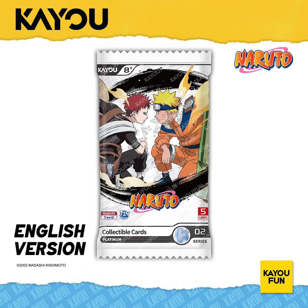 KAYOU FUN -  Kartu Kayou Naruto Smriti Collectible Cards Chapter Jin (5's) SEA T4W2
