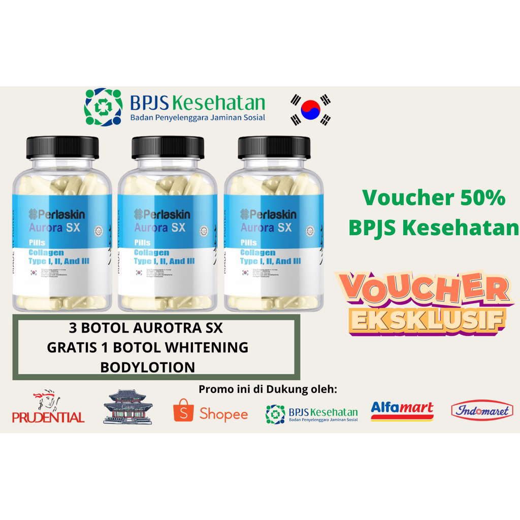 Pekat 3 Botol Collagen AuroraSX