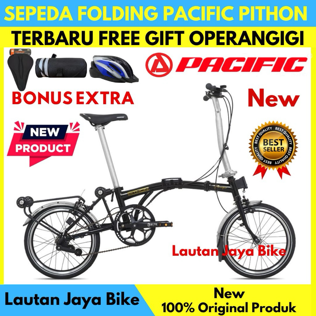 Sepeda Lipat 16 Pacific Pithon / CHAMELEON New