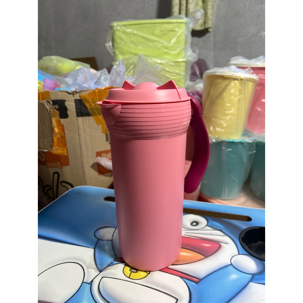 Teko/Pitcher 1,1L Tupperware/Teko pink/Teko lucu/Teko 1L
