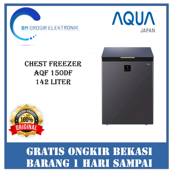 AQUA CHEST FREEZER AQF 150DF CHEST FREEZER BOX 142 LITER