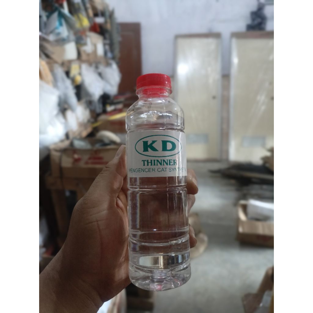 thinner/tiner pengencer cat kemasan botol 300 ml