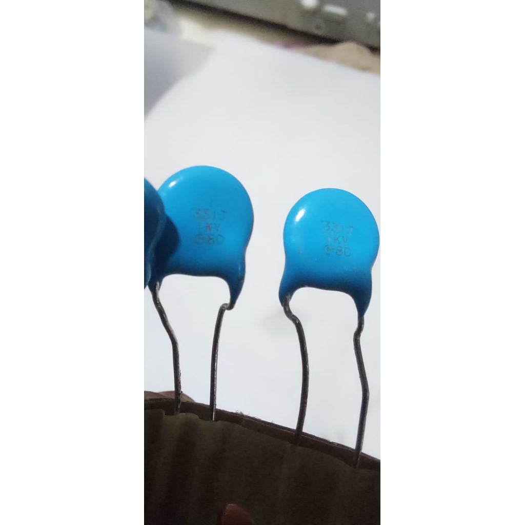 KAPASITOR 331J 1KV/KAPASITOR 331J 1KV./KAPASITOR CERAMIC 331J 1KV ISI 10BIJI HARGA 4.500