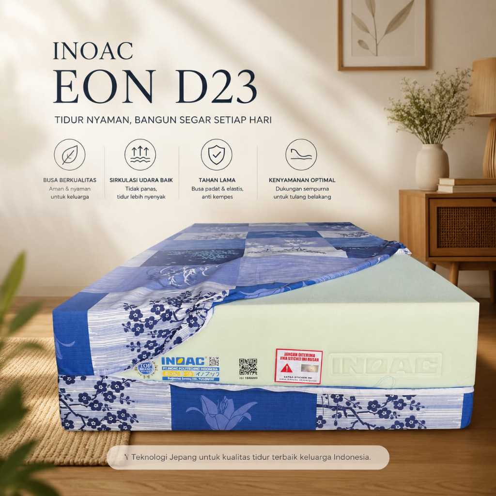 KASUR BUSA INOAC EON D23 TEBAL 30CM ORIGINAL