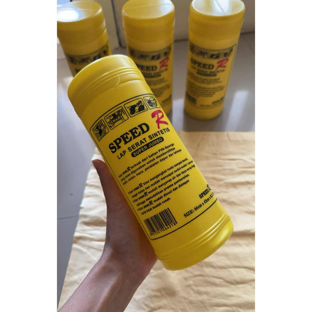 KANEBO SPEED R premium SUPER JUMBO (tabung bulat) 64X42 - Mudah menyerap