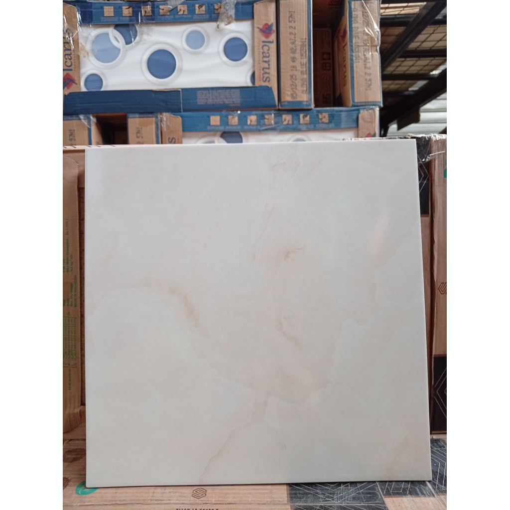 Keramik Lantai Kilap KITA 40x40 Santana Beige