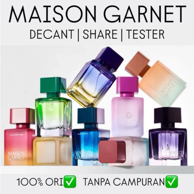 decant maison garnet 1 ml baby breath dawn by the garden mugunghwa peach snow peony pure haneul dusk