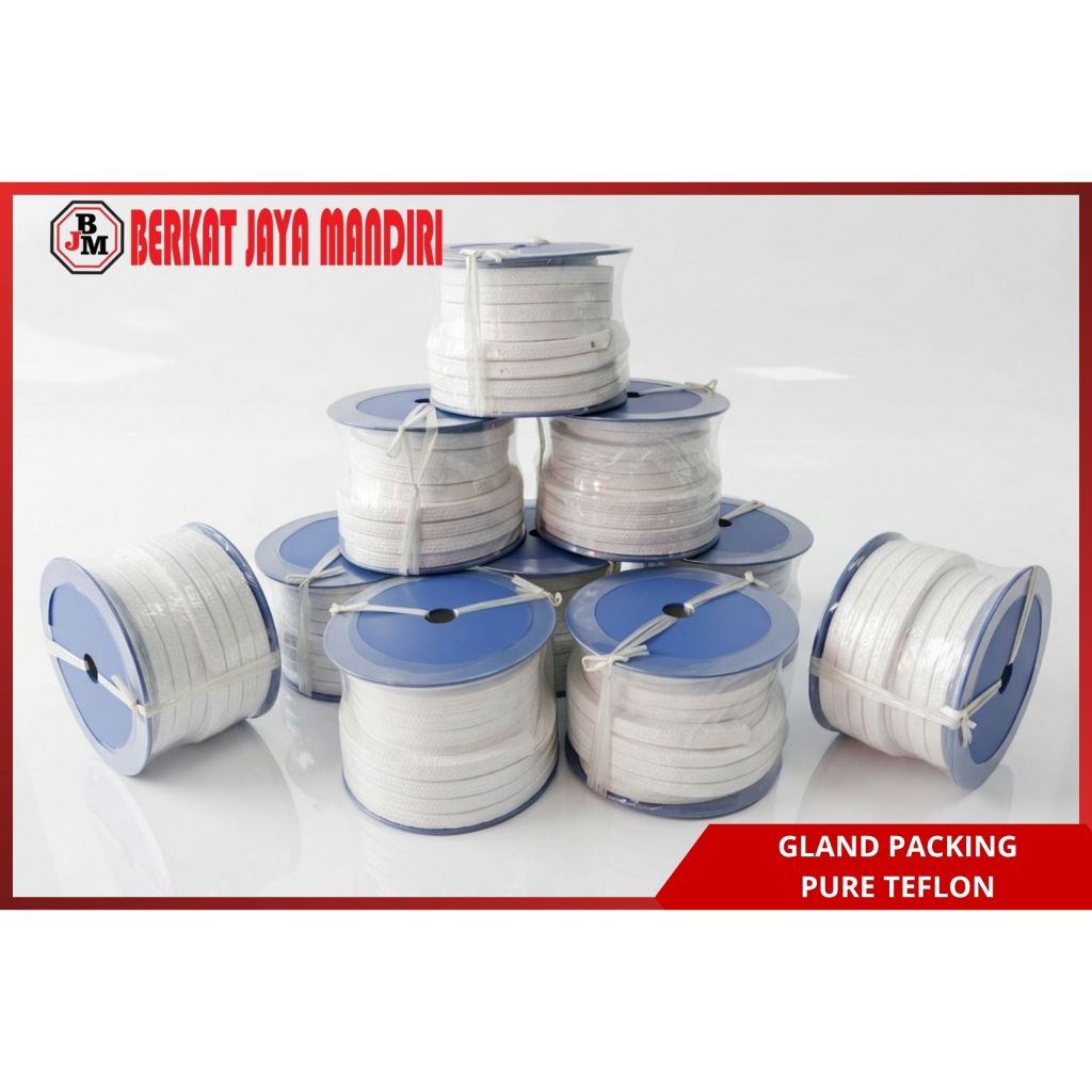 PTFE Gland Packing / Gland Packing Pure PTFE, Seal PTFE Meteran