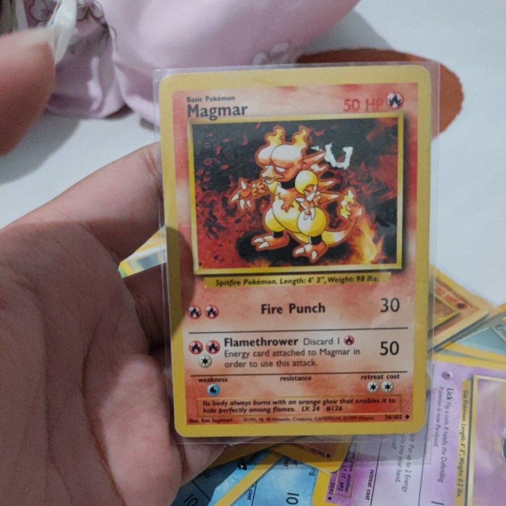 pokemon magmar base set