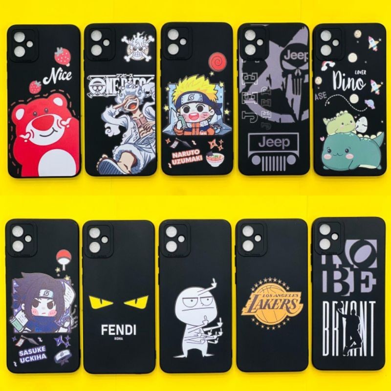 Casing VIVO X50 SOFT CASE BIG EYE CORAK PRO CAMERA MOTIF LUFFY CINNAMOROLL