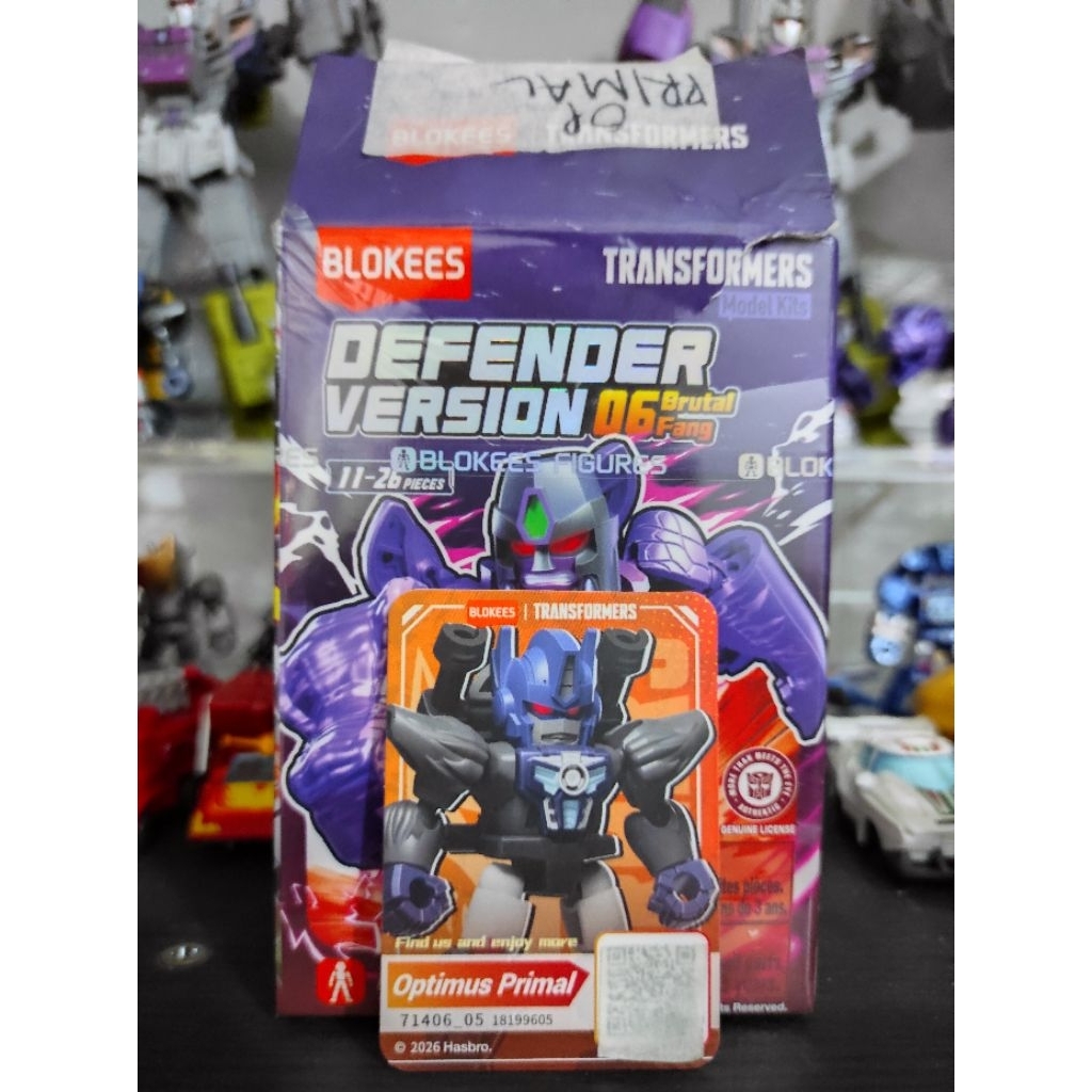 Blokes transformers defender version 06 - Optimus primal