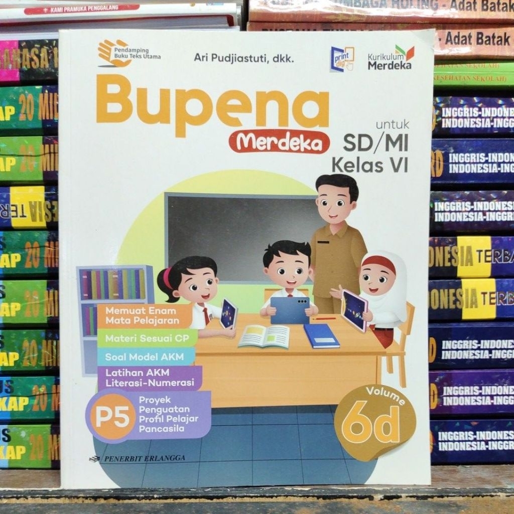 Bupena kelas 6D SD kurikulum merdeka