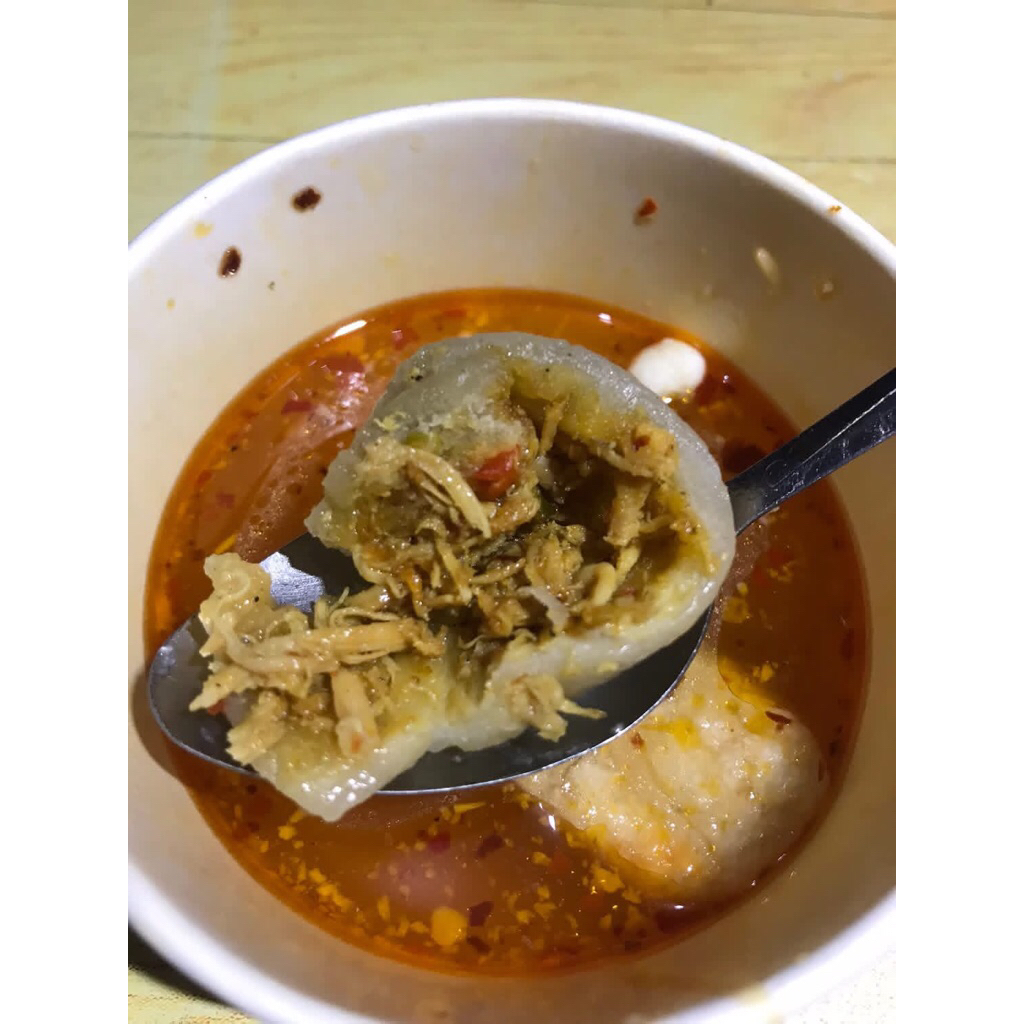 Boci ayam pedas (homemade)