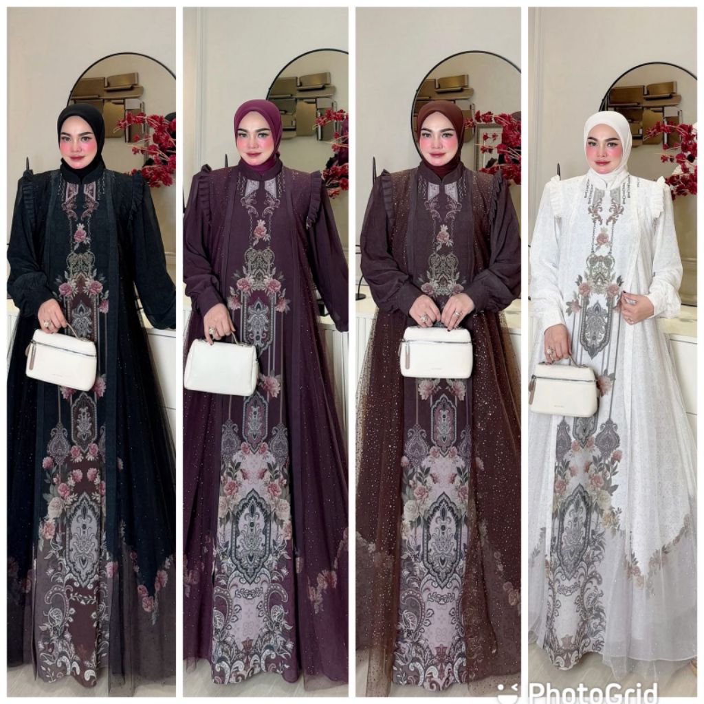SHELINA DRESS BAHAN CERUTI BABYDOLL LD 110 PB 142