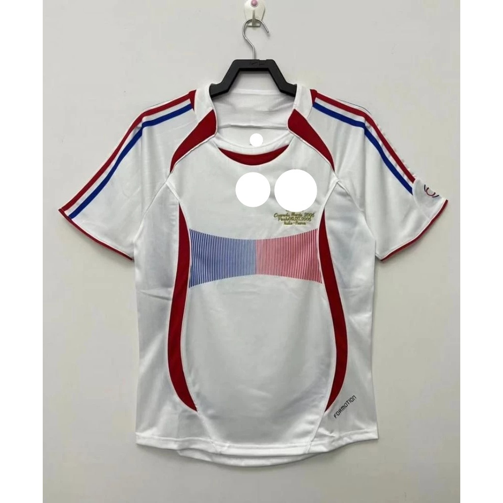 JERSEY BOLA RETRO KLASIK PRANCIS AWAY 2006 IMPORT HIGH QUALITY JUMBO XXL 2XL