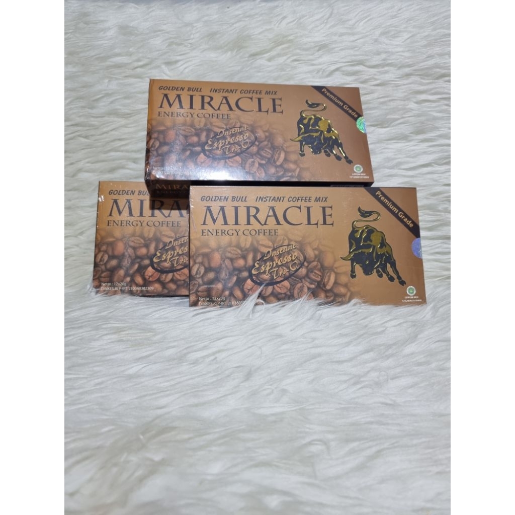 DISTRIBUTOR MIRACLE COFFEE / KOPI MIRACLE / KOPI STAMINA