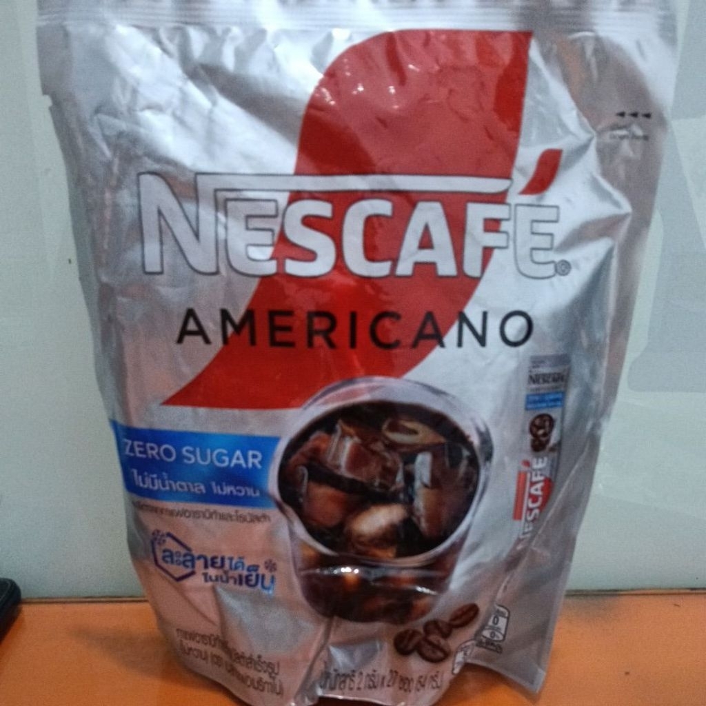 Nescafe Americano Zero Sugar 27 Sachet - Kopi Nikmat Tanpa Gula Halal