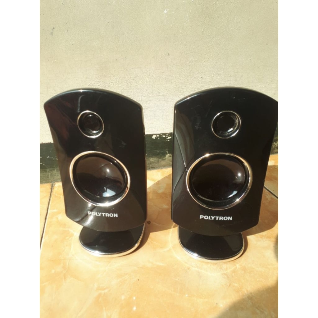 Speaker Pasif Polytron 2pcs Bekas Normal