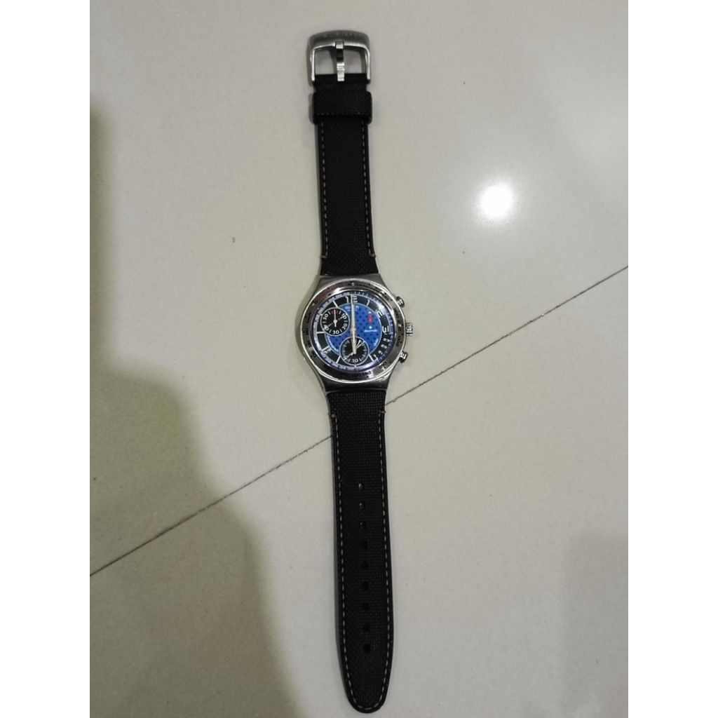 Jam Tangan Pria Swatch Irony Second