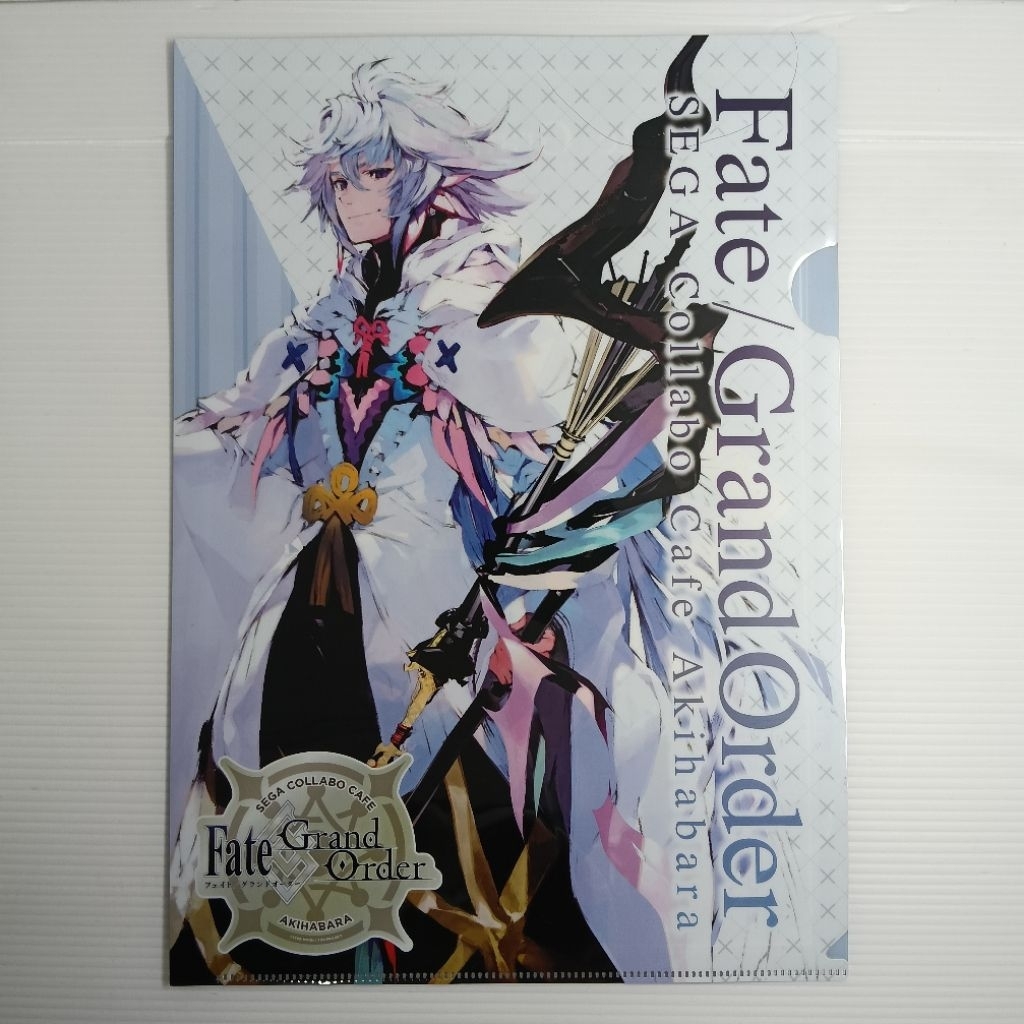 (Baca Deskripsi) Fate Grand Order Caster Merlin Sega Clear File Map A4