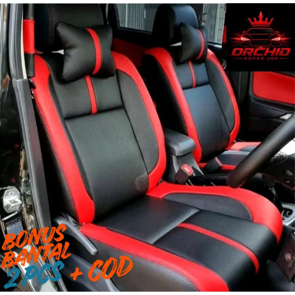 (Ready Stock) Sarung Jok Mobil Wuling Confero DB Full Set Jok
