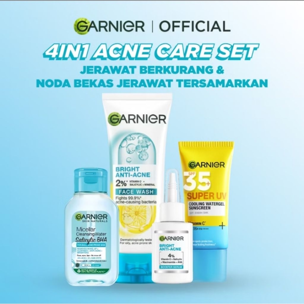 NKSB - Garnier Paket Skincare Pemula isi 4