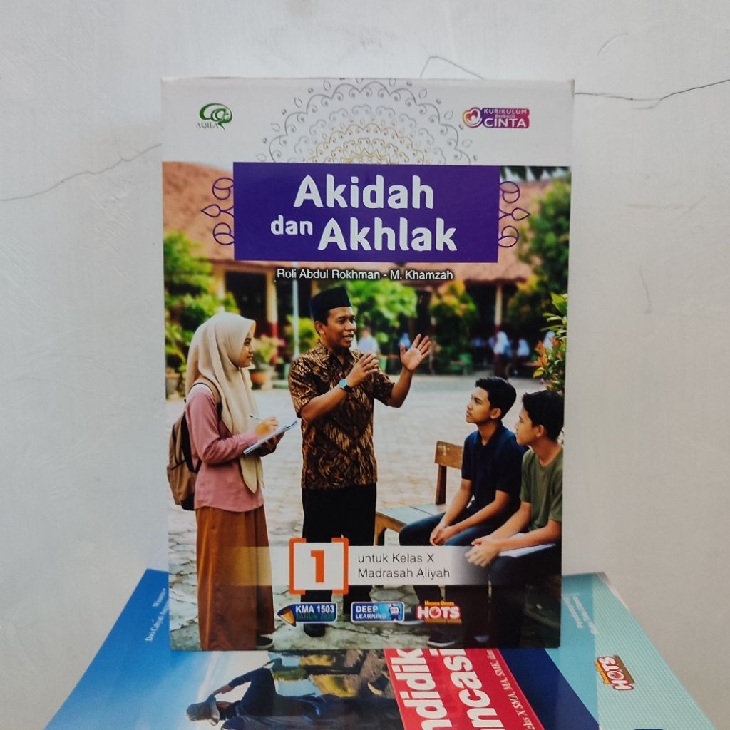 Buku Akidah dan Akhlak MA Kelas 10,11,12  KMA 1503 Tahun 2025 KBC Aqila