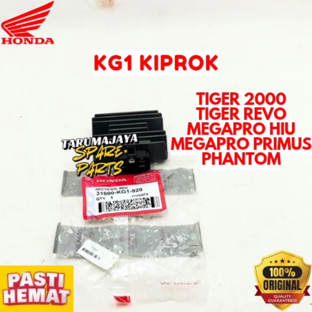 KIPROK ORIGINAL HONDA KODE KG1, KIPROK TIGER 2000, KIPROK TIGER REVO, KIPROK MEGAPRO HIU, KIPROK MEG