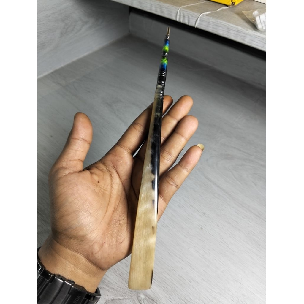 pahul atau gagang joran pancing terbuat dari tanduk domba