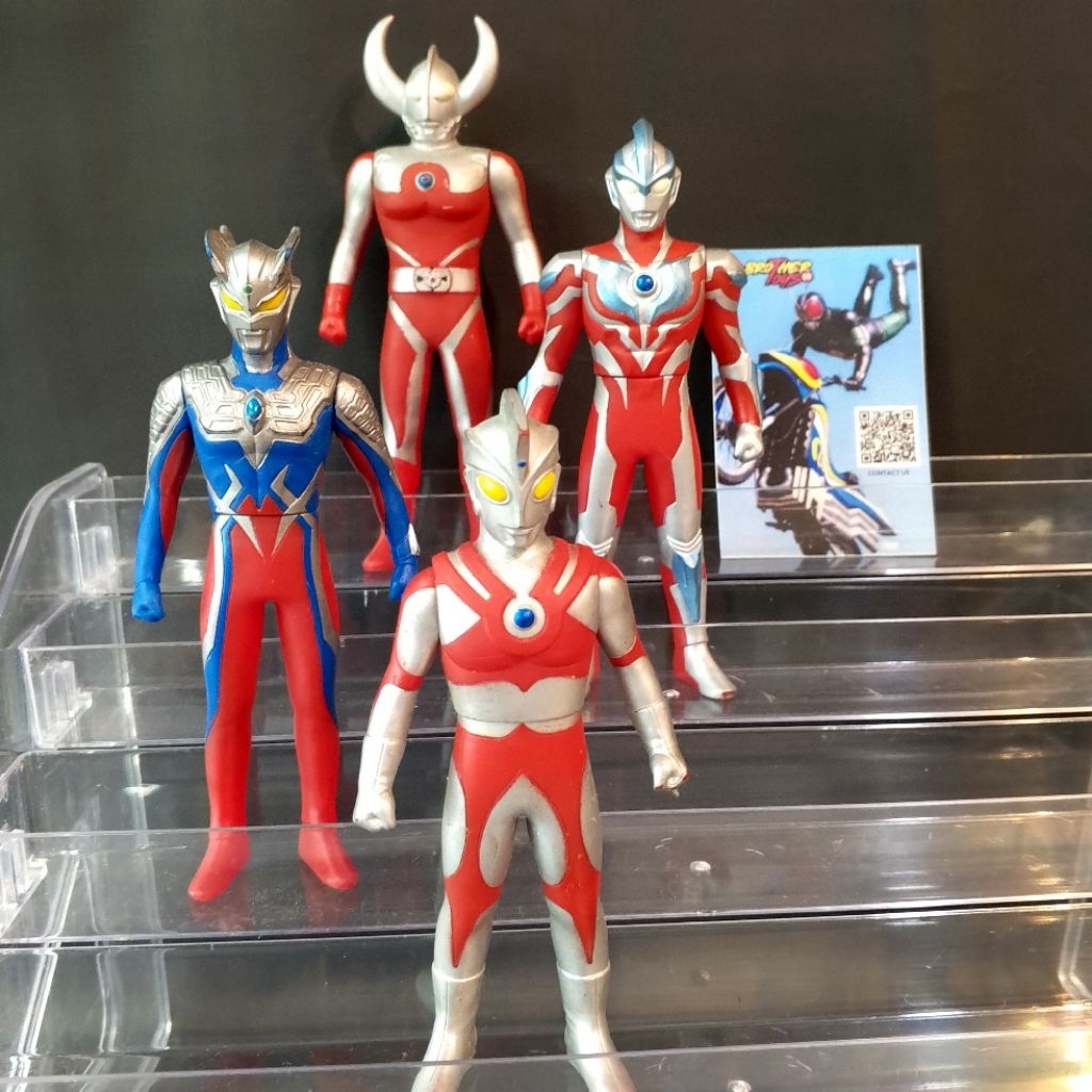 Spark Doll Figure Ultraman Zero Ginga Ken Ace Original BANDAI