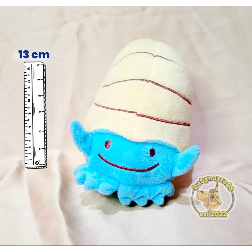 OMANYTE DITTO TRANSFORM PLUSH POKEMON CENTER JAPAN