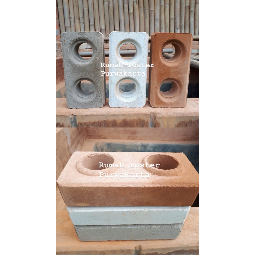 Bata interlock / Bata custom / Bahan semen