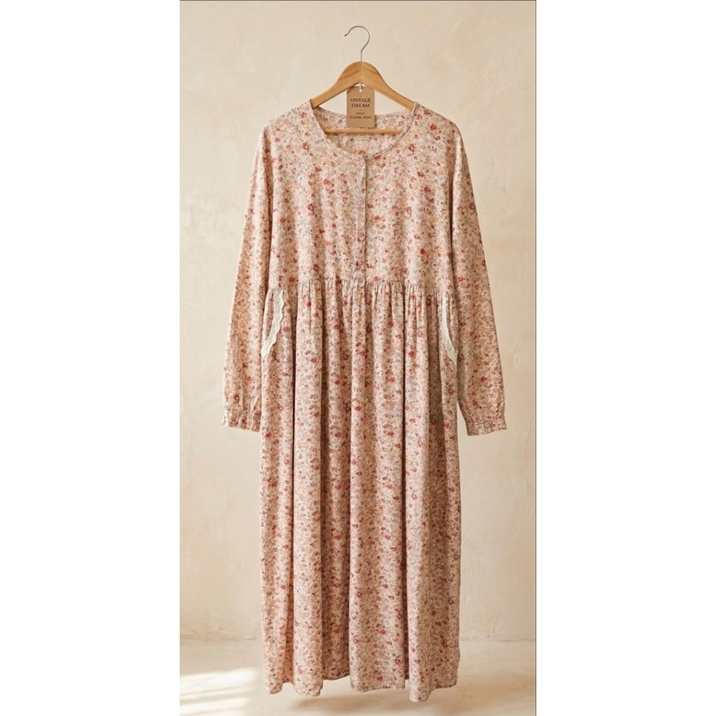PL Ditsy Gamis Homedress