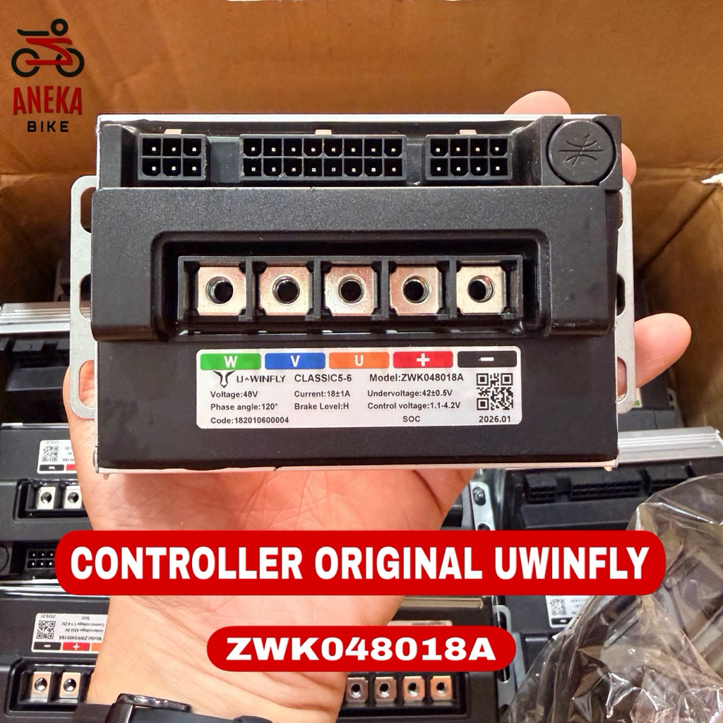 CONTROLLER SEPEDA LISTRIK UWINFLY ZWK048018A ORIGINAL 100% COCOK UNTUK UWINFLY D7D D8D D60 D70 D75 M