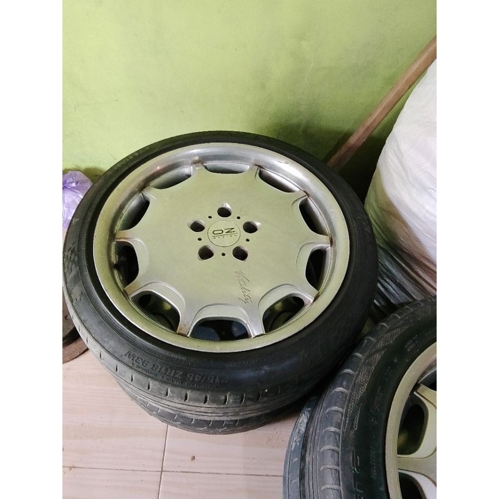 jual velg plus ban  (velg mercy r18)