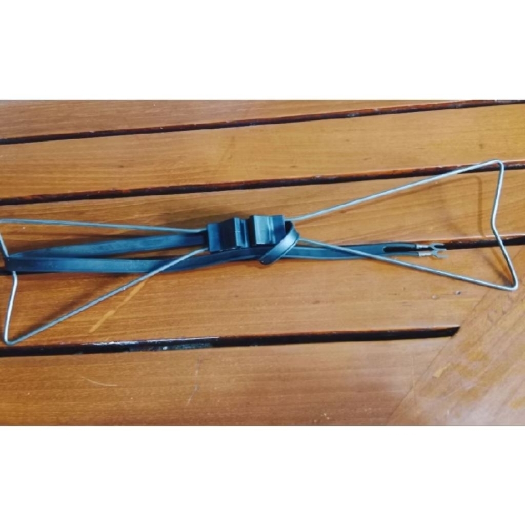 Antena TV Dipole Indoor 300 Ohm - Antena UHF/VHF Kabel Pipih