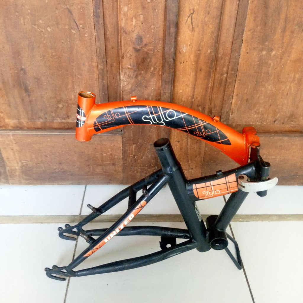 Frame sepeda lipat united stylo 16inch second