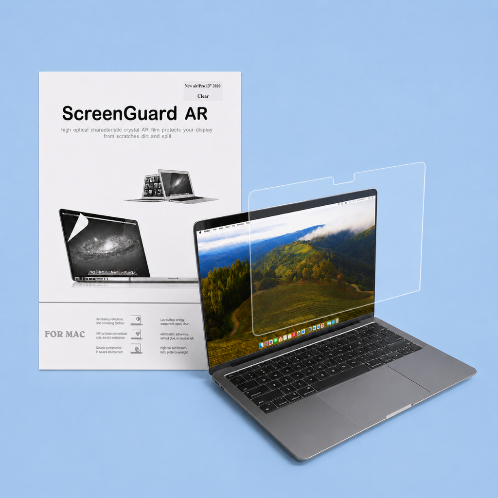 Screen Guard MacBook Air dan Pro M1 M2 M3 M4 - 13 14 15 16 Inch Anti Reflective AR Film Antigores La