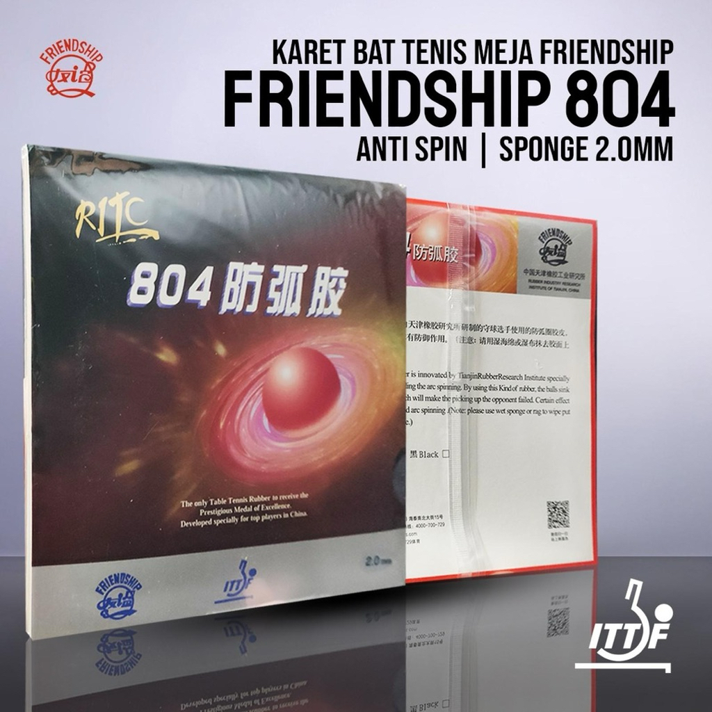 Karet Bet Friendship Ritc 804 Anti Spin Planet