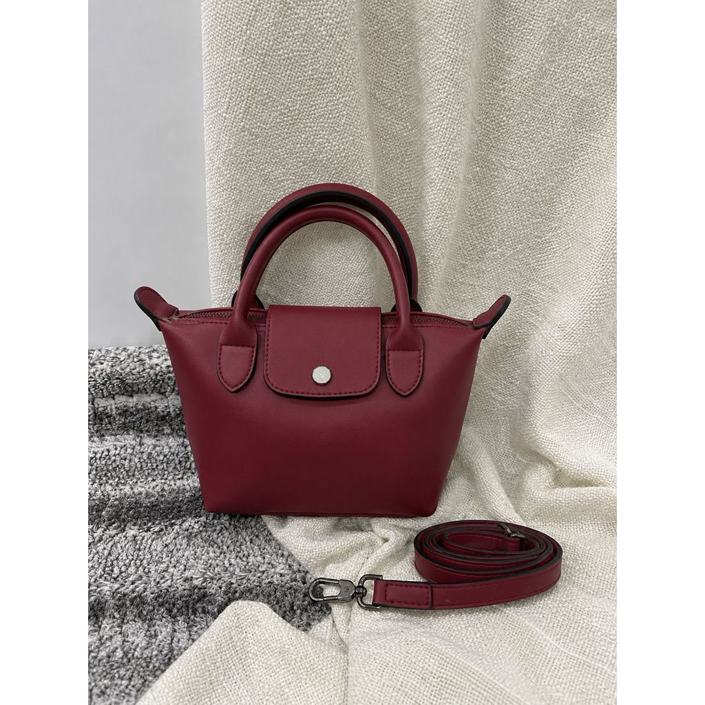 tas wanita Crossbody selempang Cuir Honey mini