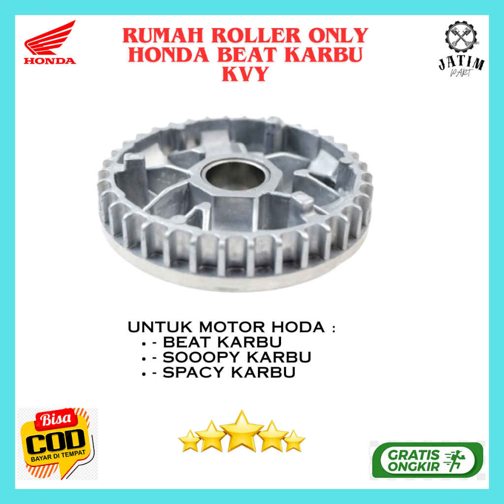 Rumah Roller Beat Karbu KVY Ori / Rumah Roller Only Honda Scoopy Karbu Ori primium - 22110-KVY-900