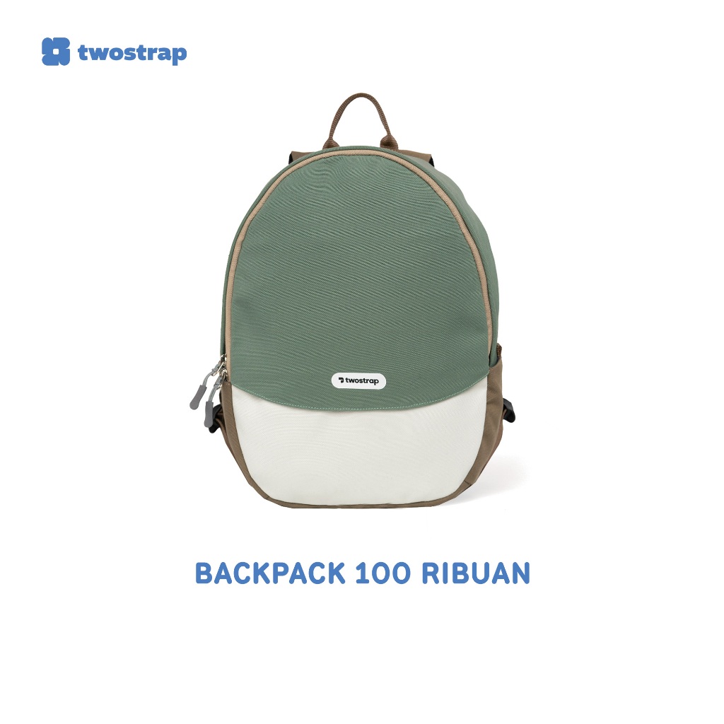 TWOSTRAP -  Backpack 100ribuan - Tas Ransel Wanita Pria