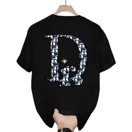 Tshirt Distro Oversize Desain Logo Dior Monogram Urban Style