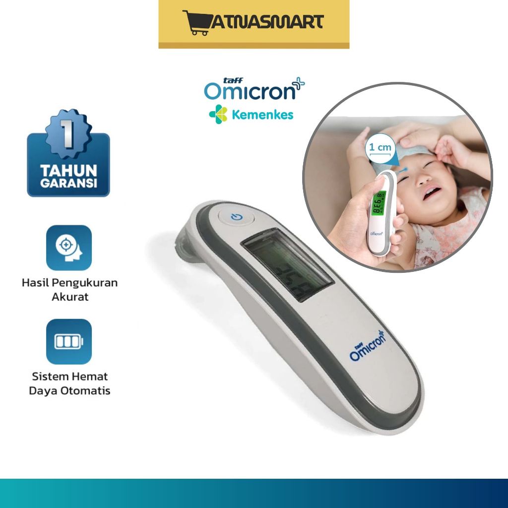 Termometer Gun Digital Infrared Suhu Badan Dahi Telinga ][ Thermometer Anak Bayi