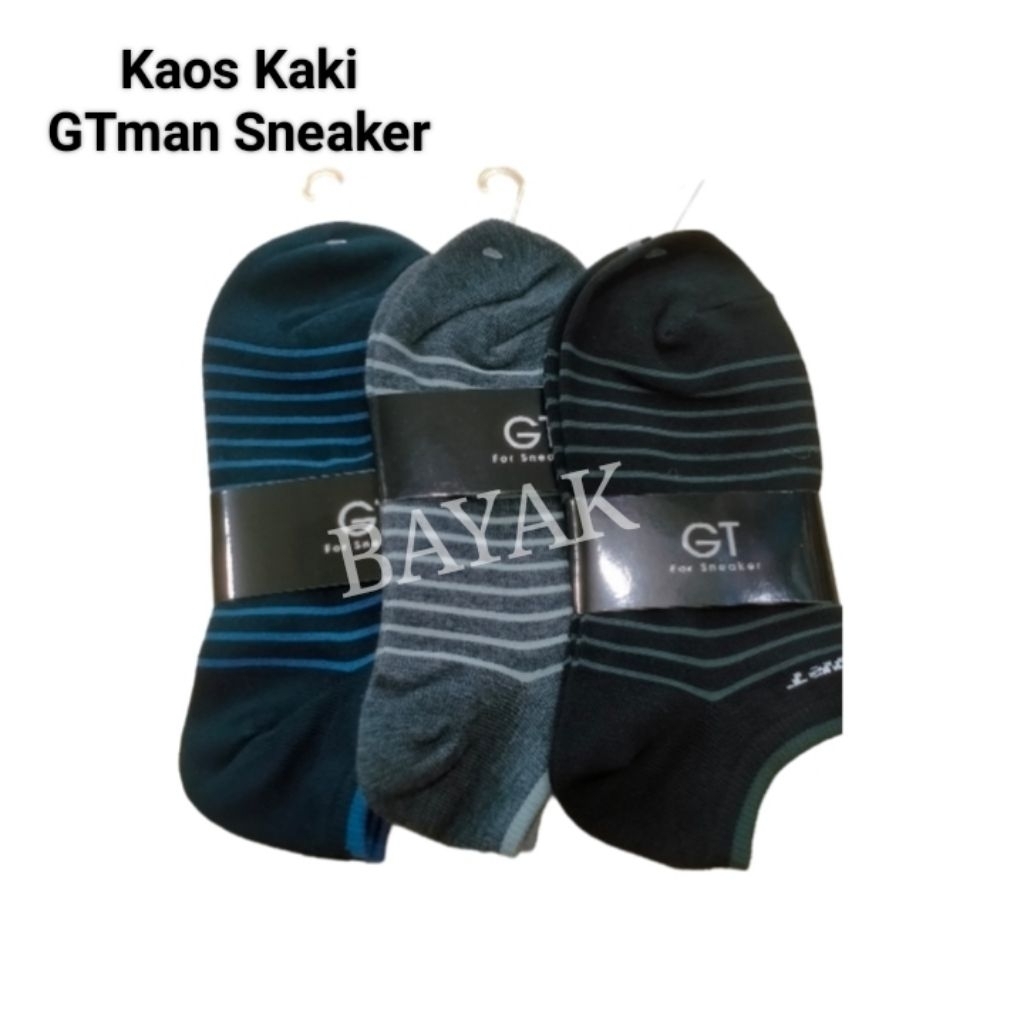 Kaos kaki GT Man Sneaker, kaos kaki sneaker Unisex