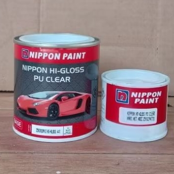 Clear nippon Hi gloss pu +hardener 1/4 original100%