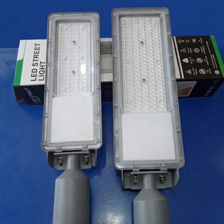 (TERMURAH) Lampu Jalan PJU LED Super Terang 50 WATT / 100 WATT, Street Light HENSEKI Penerangan Jala