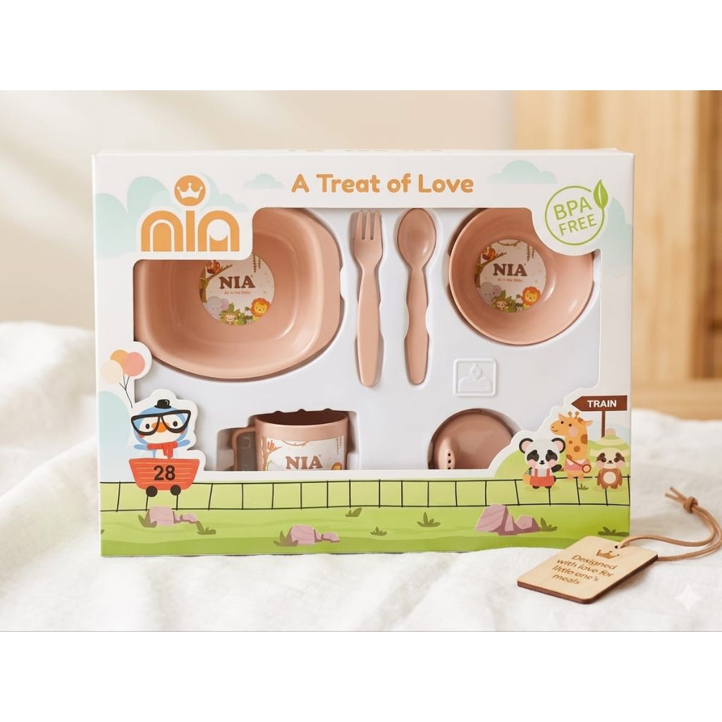 Nia Baby Gift Set/Set Makan Bayi