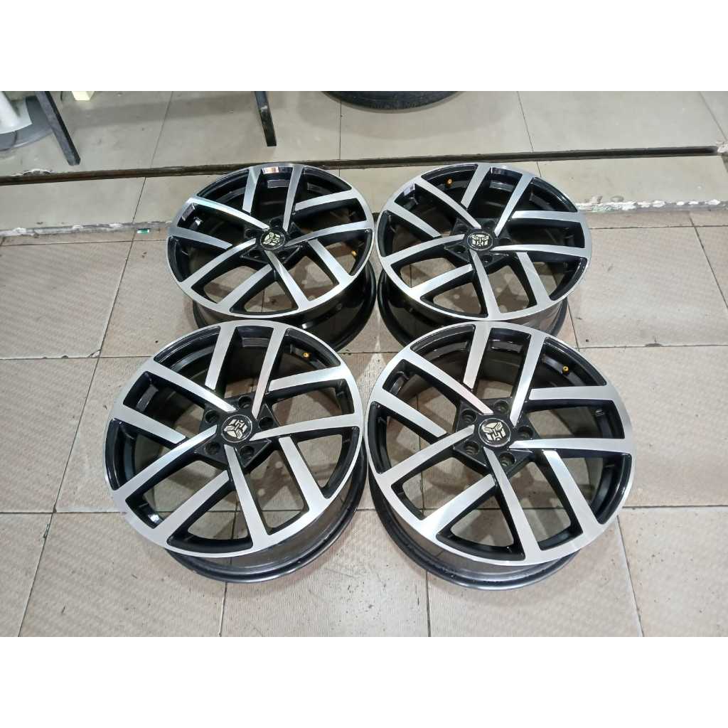 READY VELG SECOND R18 5X114 MURAH LENGKAP